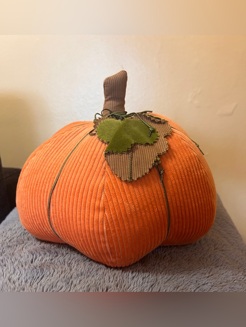 Hallmark Corduroy Pumpkin